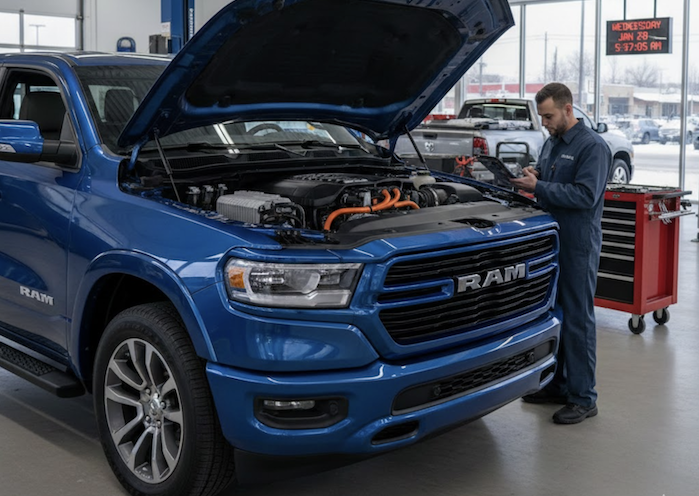 Justin Moore's 2026 Ram 1500 Bighorn