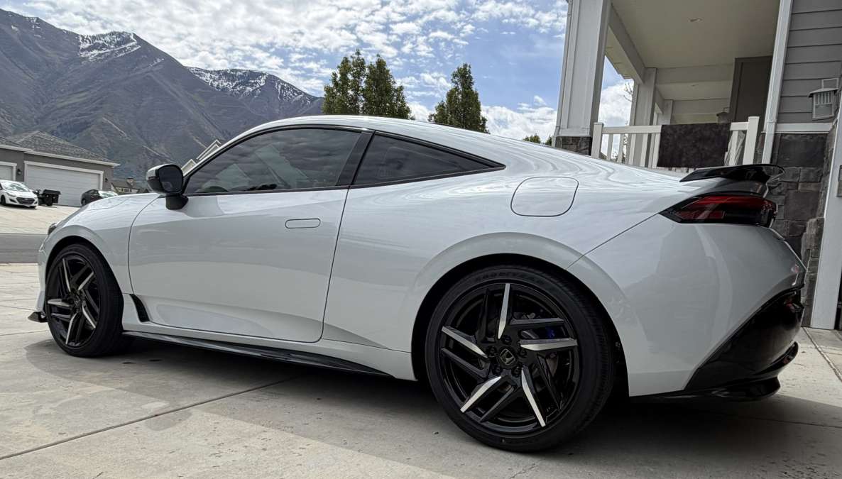 2026 Honda Prelude shown against a mountain backdrop