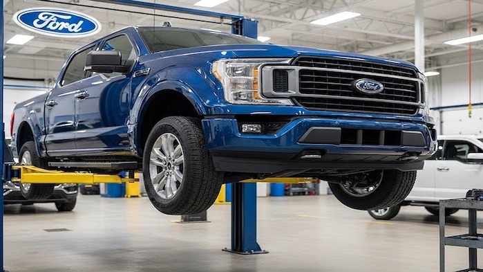 Kileigh's 2026 Ford F-150 2.7L at the dealer