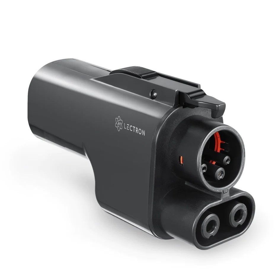 Image of NACS adapter courtesy of Lectron. 