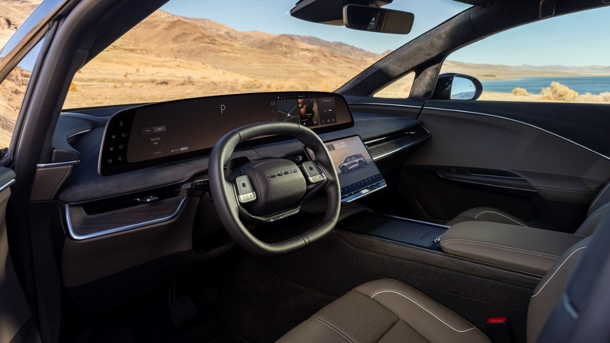 Lucid Gravity's interior