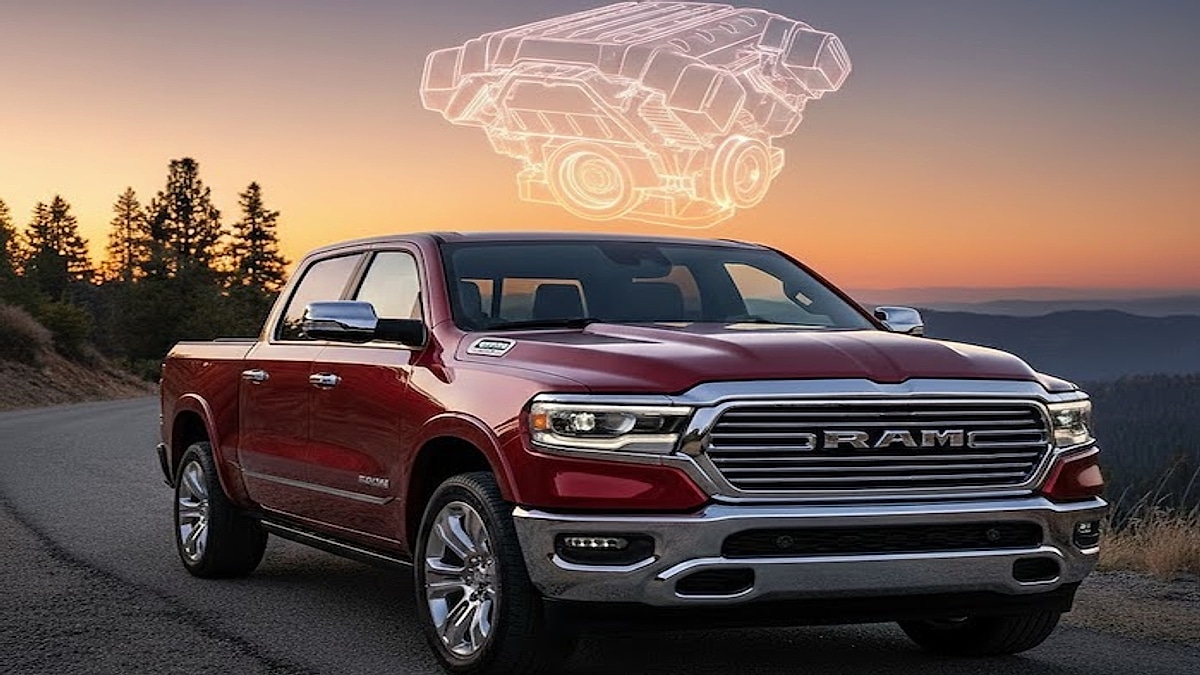 2026 Ram 1500 Limited driving what seems in NC Mountains