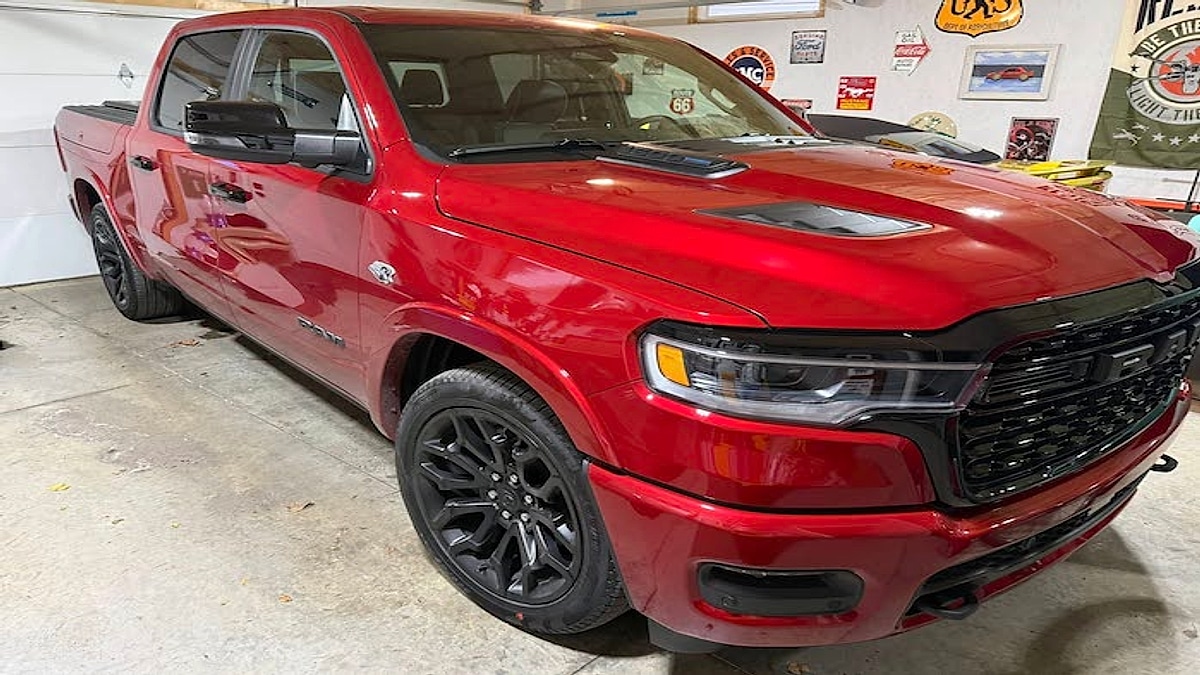 Matt's 2026 Ram 1500 Limited in his garage