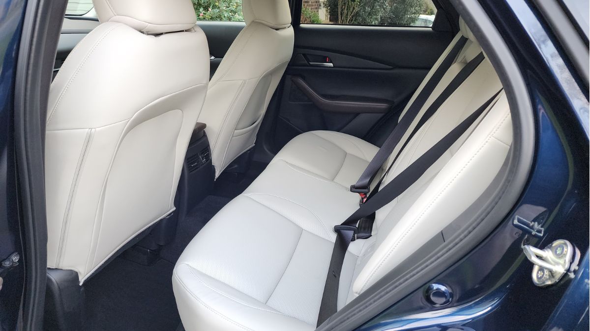 Mazda 2024 CX-30 Review: rear seat