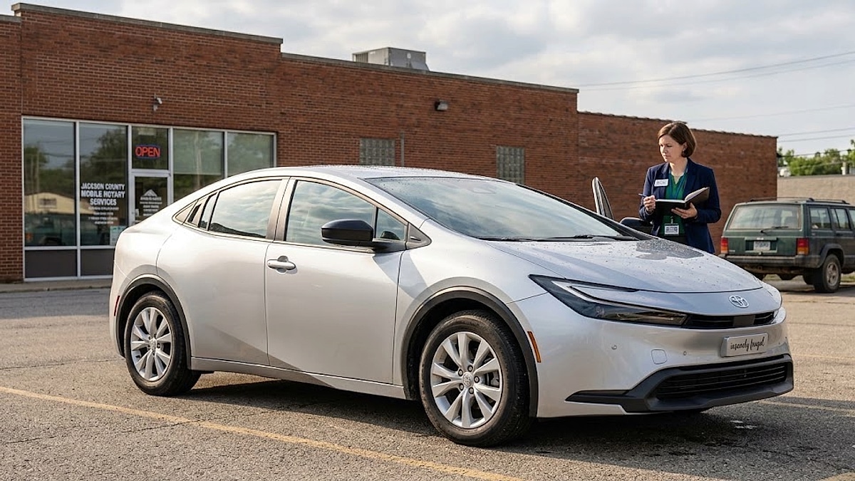 Michigan mobile notary Jodi Brown traded a 17 MPG Jeep for a frugal 2025 Prius AWD LE, saving $350 monthly to quickly pay it off