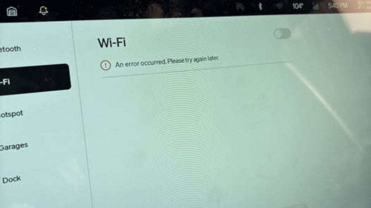My Rivian’s WiFi And SOS Button Stopped Working, And I Can’t Access Music or Manage Any Network Settings