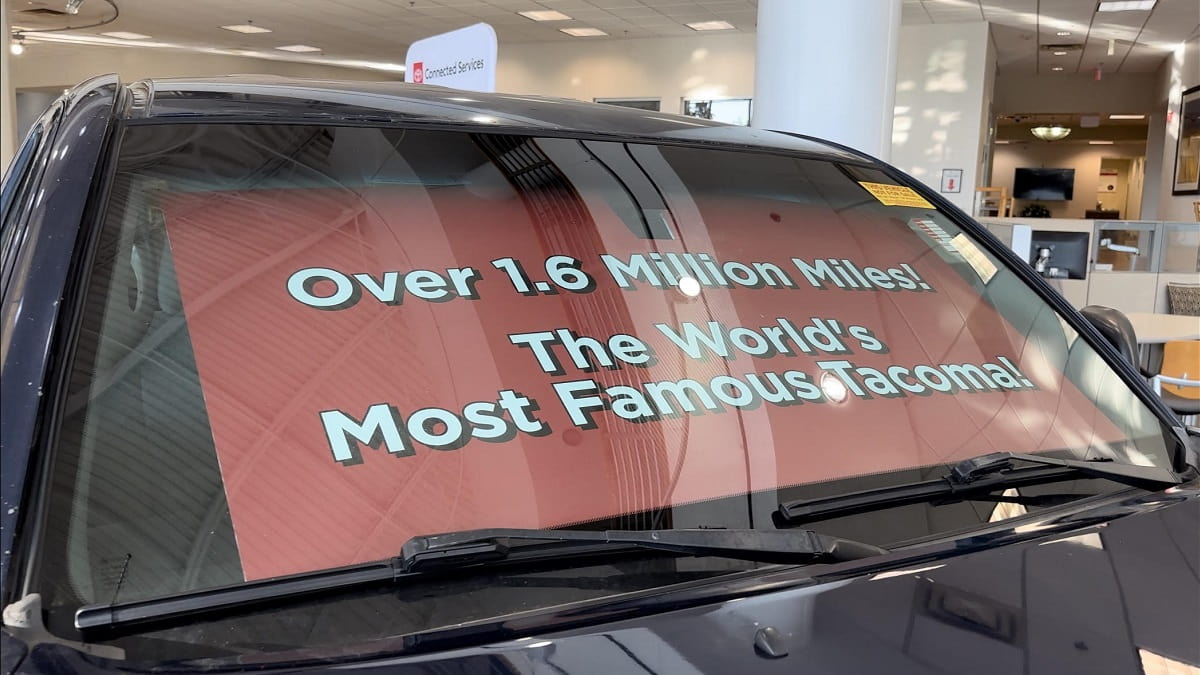 One Million Mile Toyota Tacoma