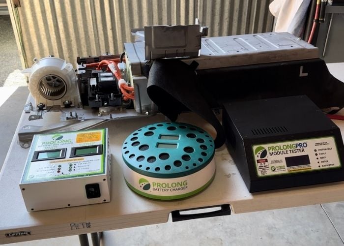 Prolong battery reconditioning equipment 