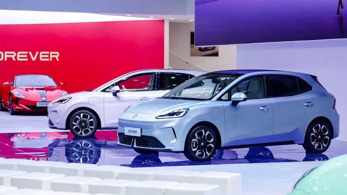 SAIC's MG4 EV with semi-solid-state battery