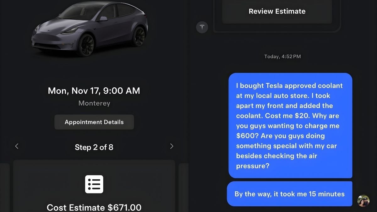 A Tesla Model Y Owner Says, “Tesla Was Going to Charge Me $671 For a Low Coolant Error, but I Topped It Off Myself With a $20 Tesla-Approved Coolant &amp; 15 Minutes of Work”