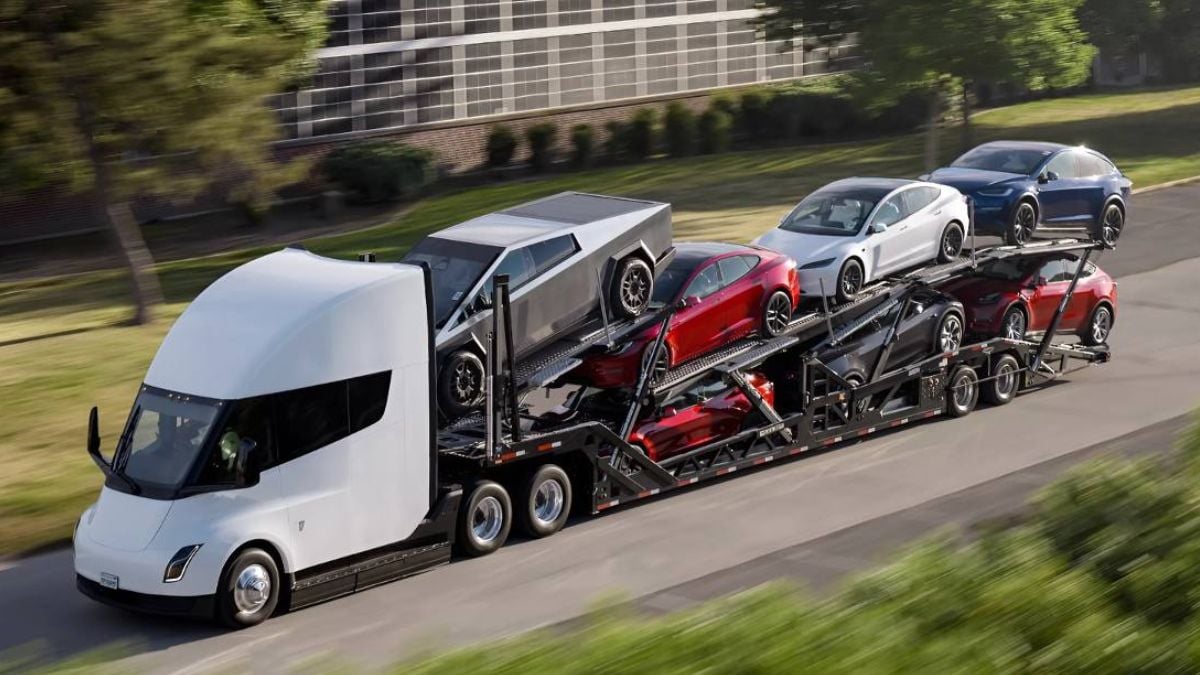 Tesla Semi moving the entire Tesla fleet