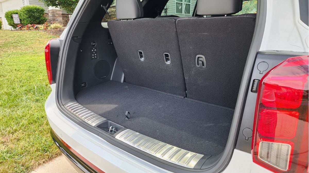 The 2025 Hyundai Palisade's cargo space