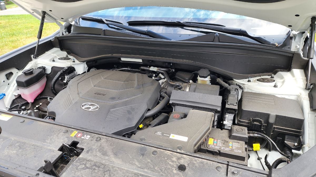 The 2025 Hyundai Palisade's engine
