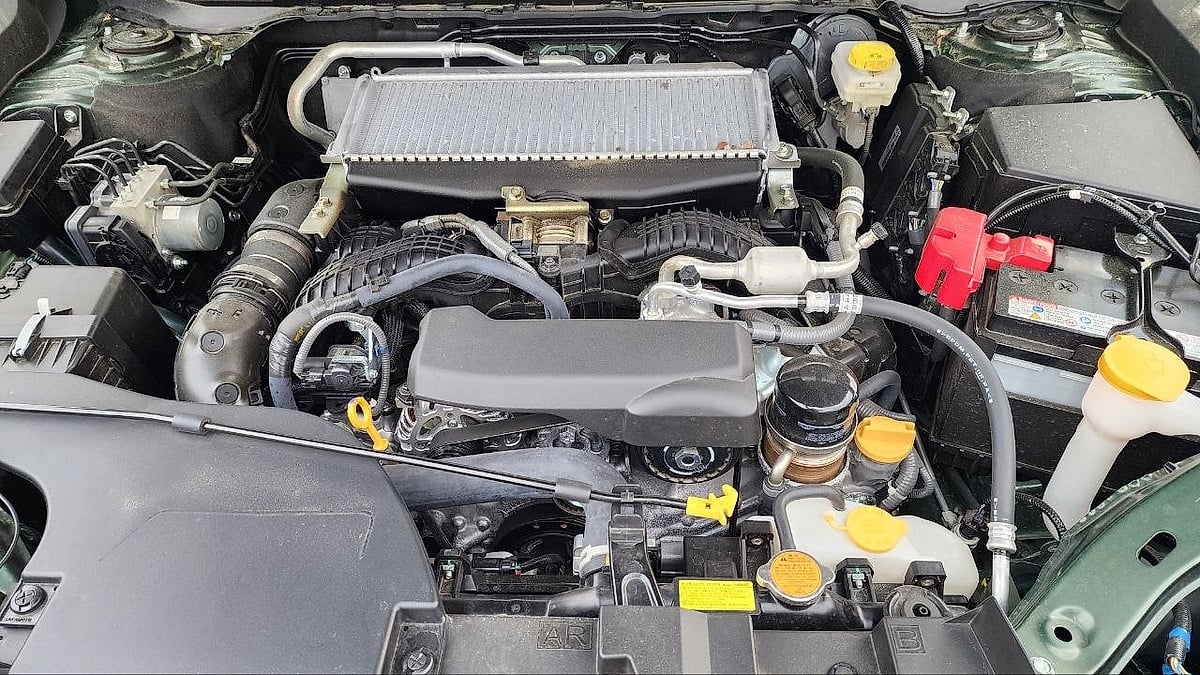 The DOHC 4-cyl 2.4-liter turbocharged Boxer engine of the 2026 Subaru Outback
