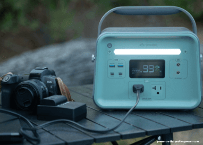 Yoshino power bank campers delight
