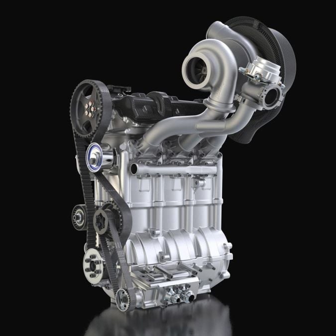 Nissan ZEOD RC's 1.5-liter DIG-T R engine weighs just 88 pounds and makes 400 hp