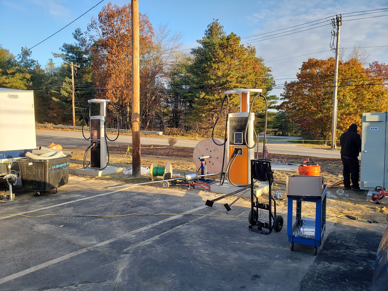 Image of Ford EV charger by John Goreham