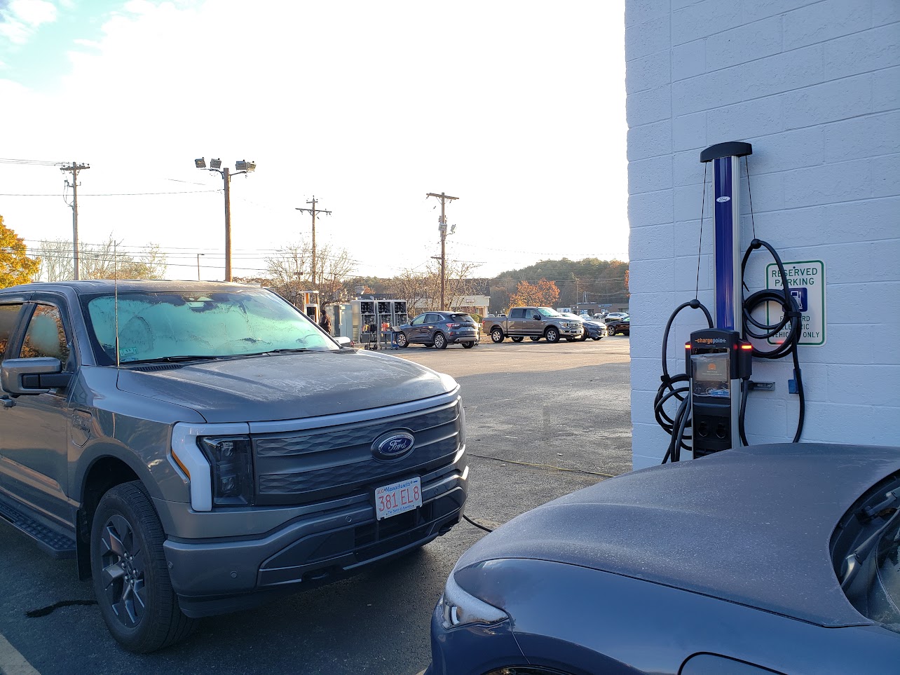 Image of Ford EV charger by John Goreham