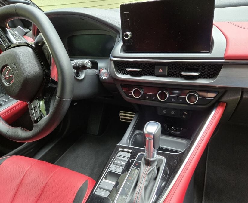 Acura's ADX has a great infotainment system and a conventional shifter