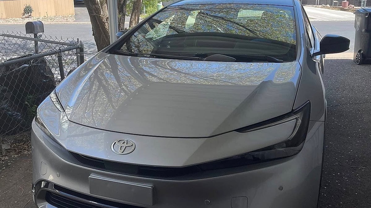 Angela Marie Wasserman's 2025 Toyota Prius at her Albuquerque, New Mexico home