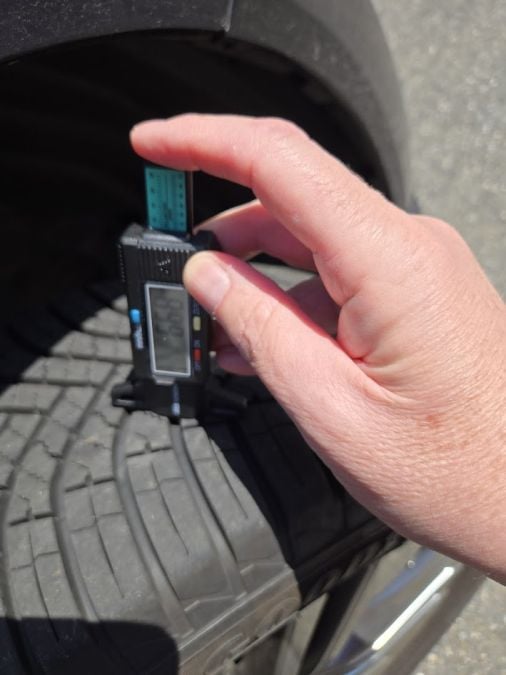Goodyear WeatherReady2 tires tread depth