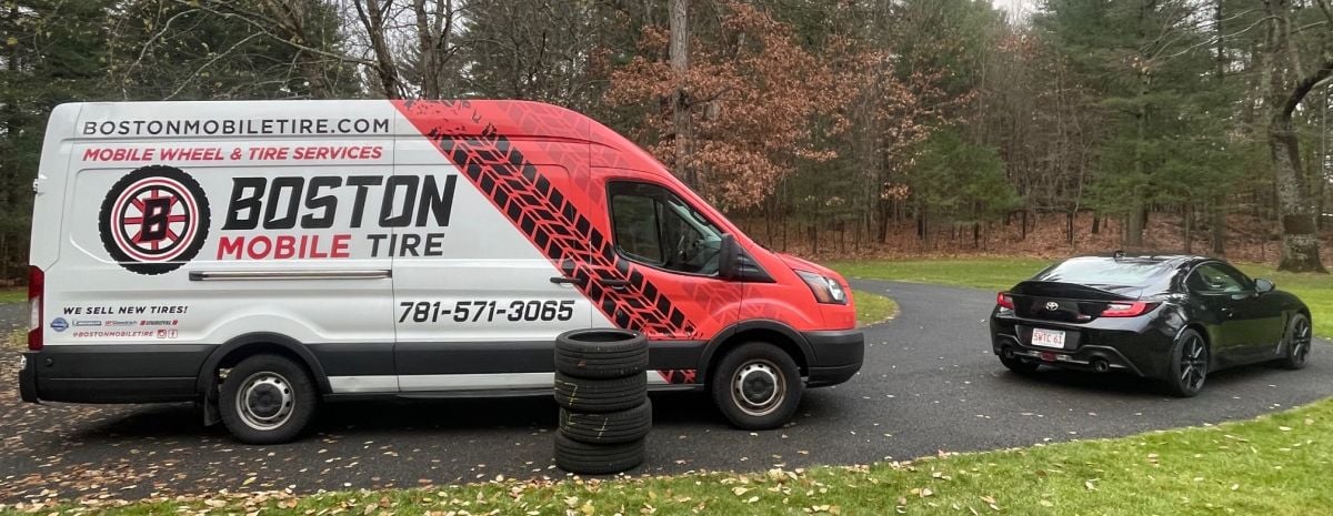 Boston Mobile tire instalation
