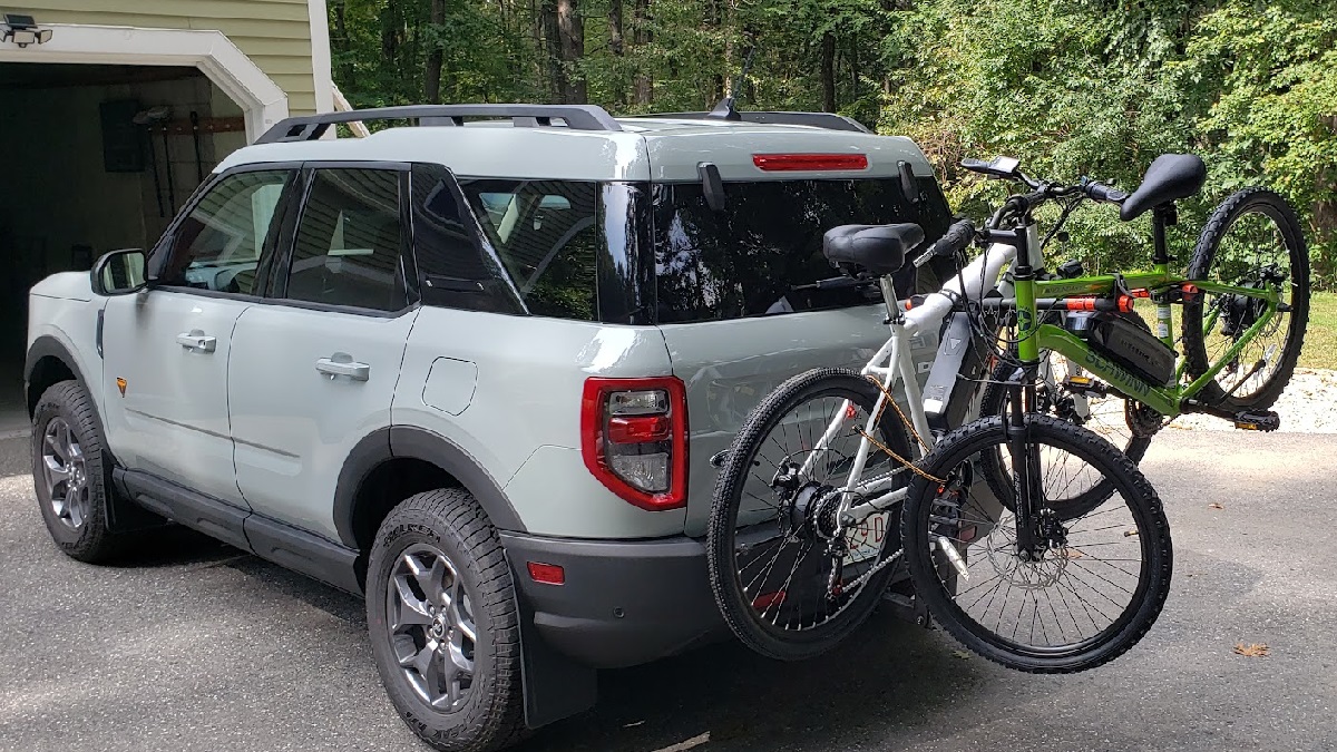 Image of 2023 Ford Bronco Sport Badlands with bikes by John Goreham
