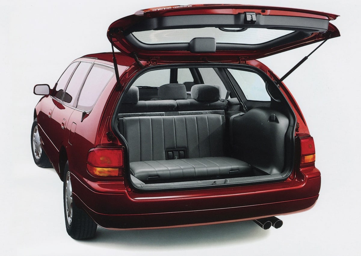 Camry wagon rear seat