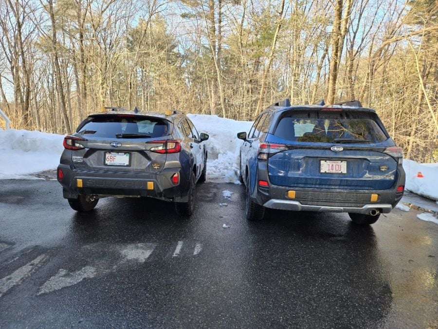 2026 Subaru Crosstrek Wilderness vs. Forester Wilderness Rear