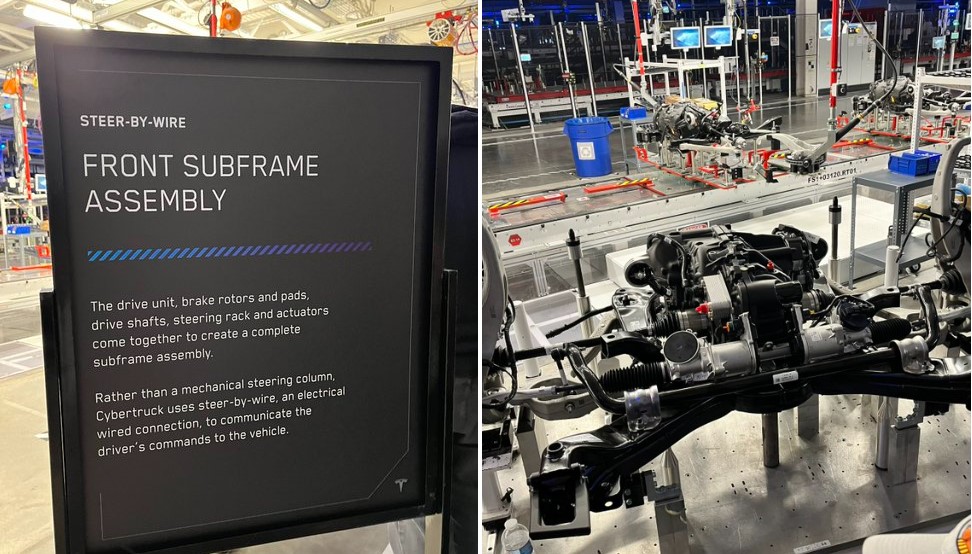 Cybertruck steer by wire