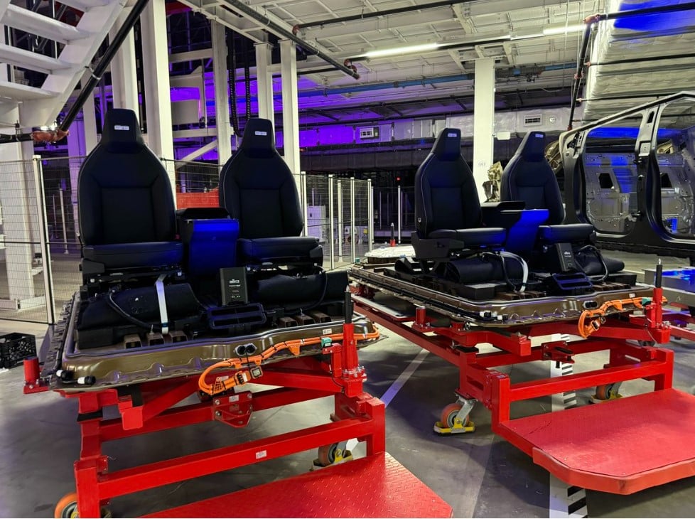 Tesla Cybertruck structural battery pack