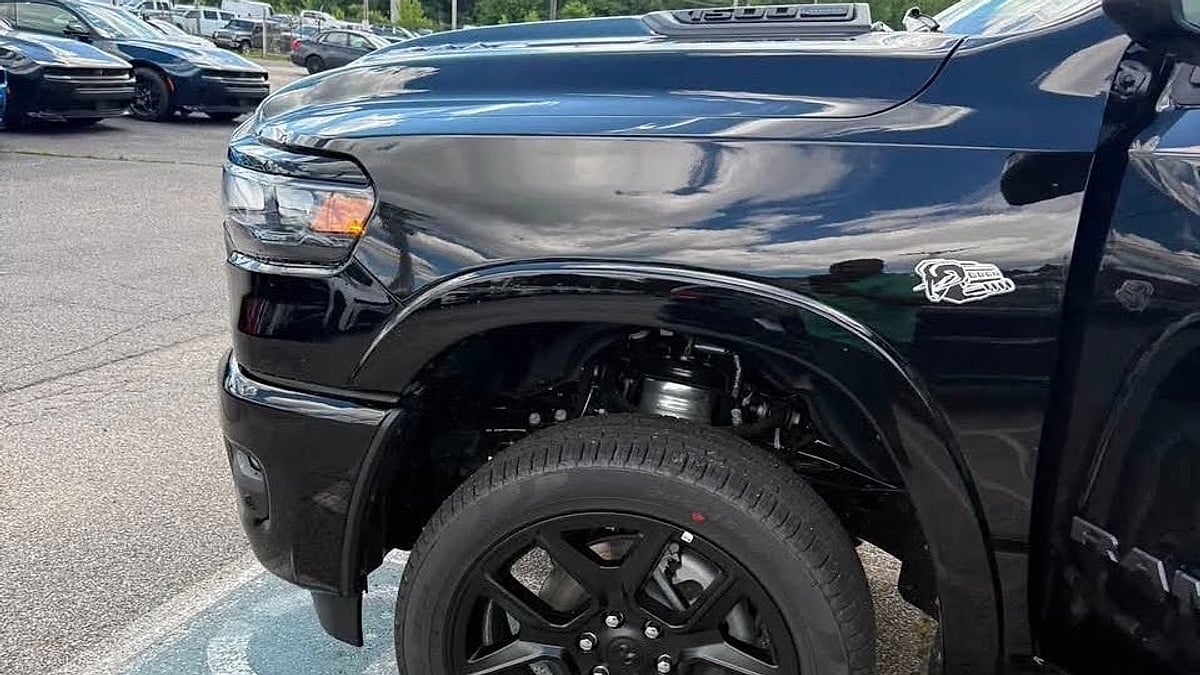 Daniel J Brinson II's 2026 Ram Limited V-8 front side fender view