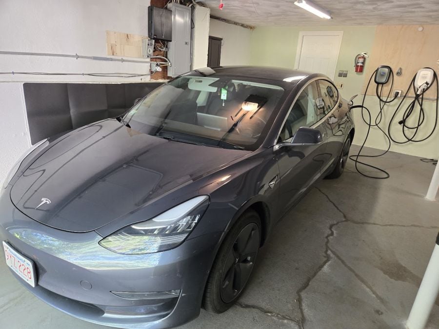 Emporia charger and Tesla Model 3