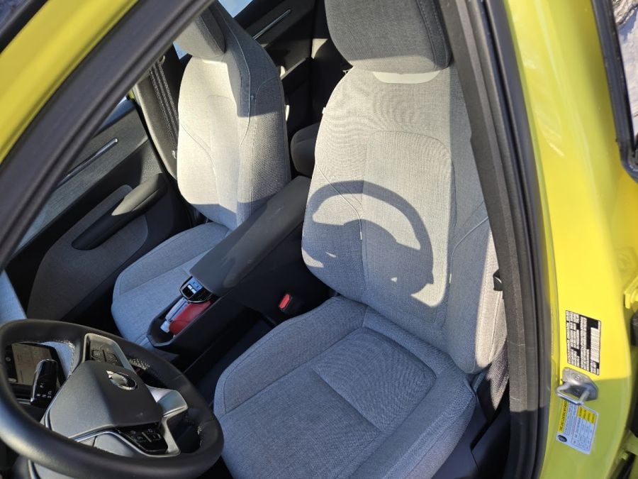 Volvo EX30 seats and interior