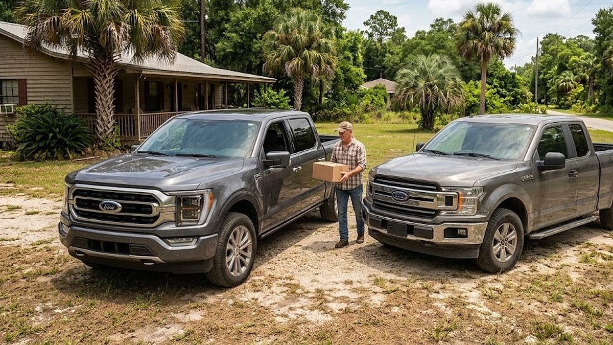 Fed up with 2025 Ford F-150 AI software, Florida truck owner happily downgrades to reliable 2017 mechanical model on farm