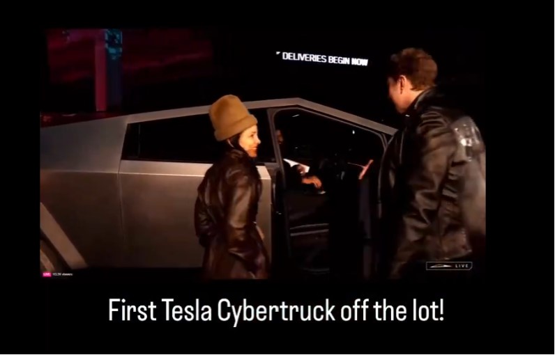 First Cybertruck Delivered