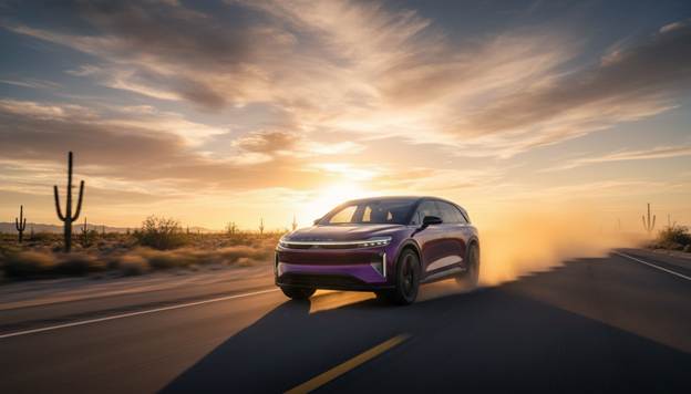 A car driving on a road</p>
<p>AI-generated content may be incorrect.