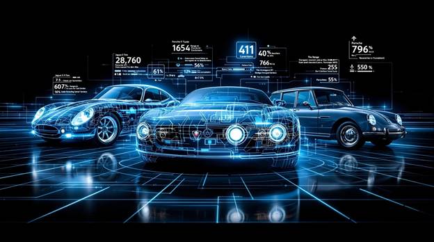 A car with blue lights</p>
<p>AI-generated content may be incorrect.