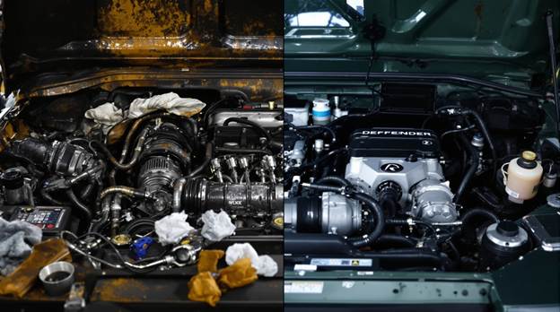 A comparison of a car engine</p>
<p>AI-generated content may be incorrect.