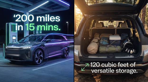 A car with luggage in the trunk</p>
<p>AI-generated content may be incorrect.