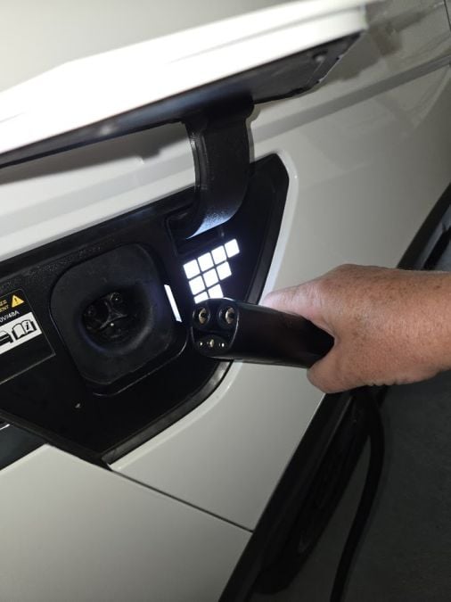 2025 Hyundai Ioniq 5 Limited uses NACS charging
