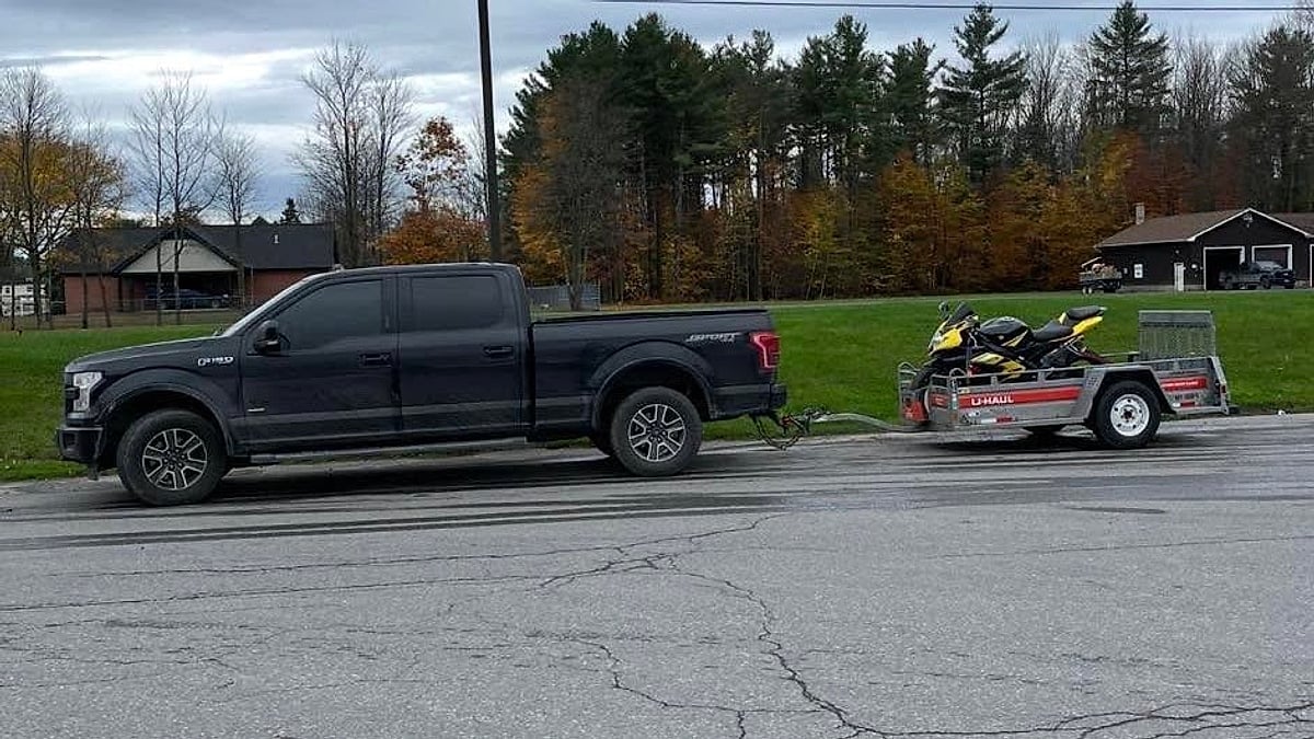 Isaac Record just sold this 2017 Ford F-150 pulling a trailer in Vermont