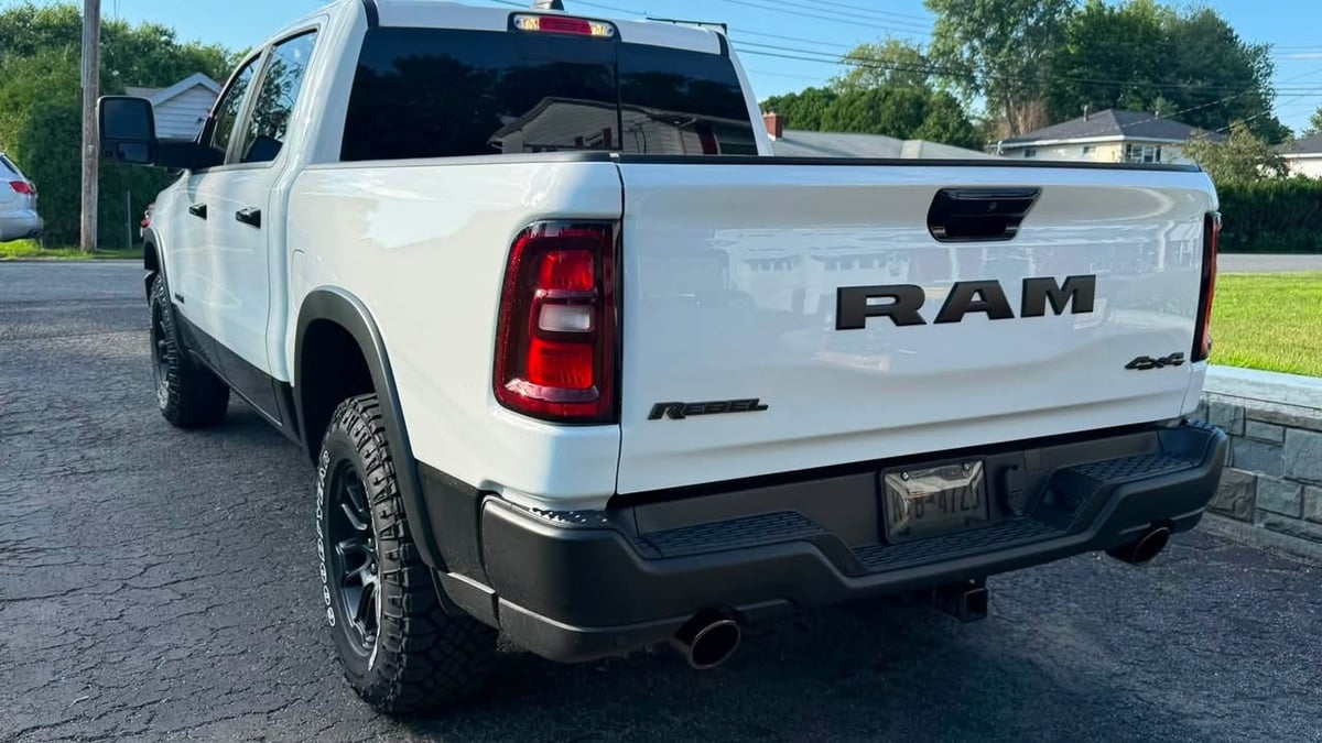John Riley traded for this 2026 Ram Rebel 3.0 Level 2 rear view