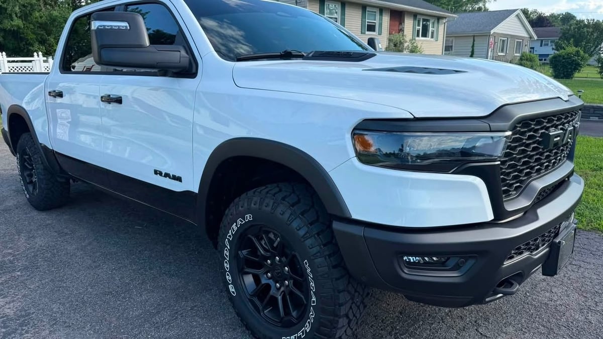 John Riley traded for this white 2026 Ram Rebel 3.0 Level 2
