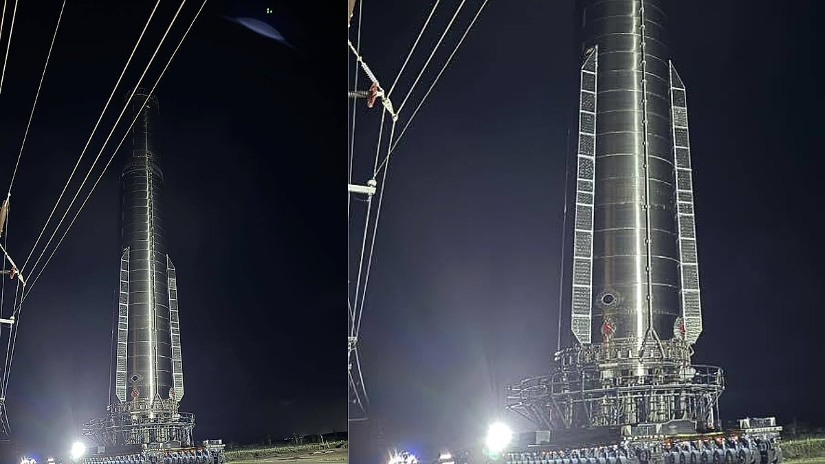 Jorge Velez shared this image of a SpaceX new rocket getting ready for space, giving more credibility to his comment that he is working in the area.