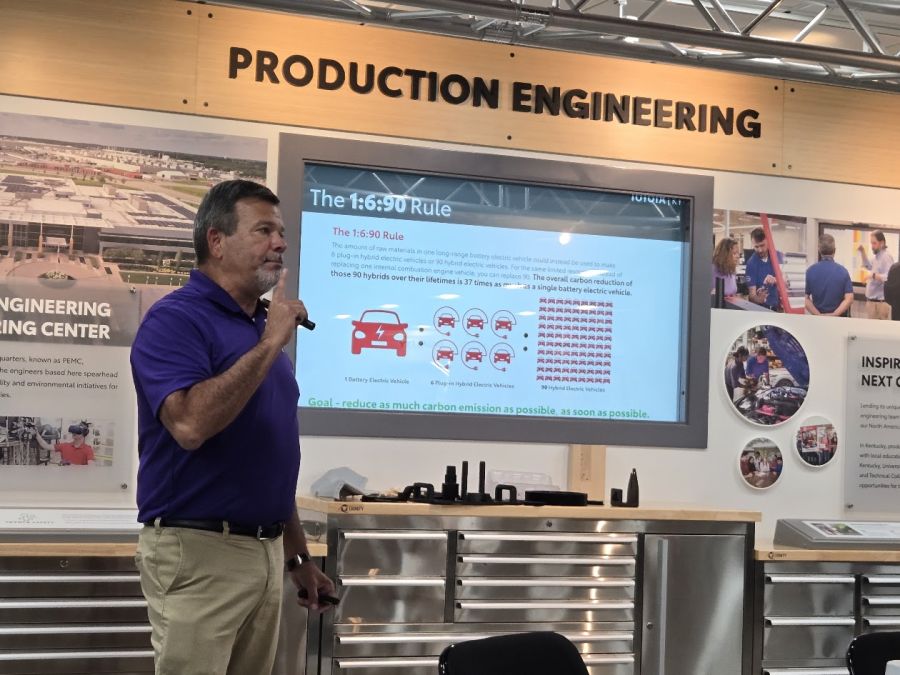 Kerry Creech, Toyota Kentucky Plant President