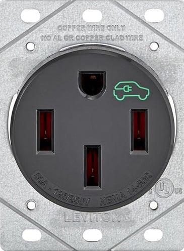 Leviton EV charging outlet