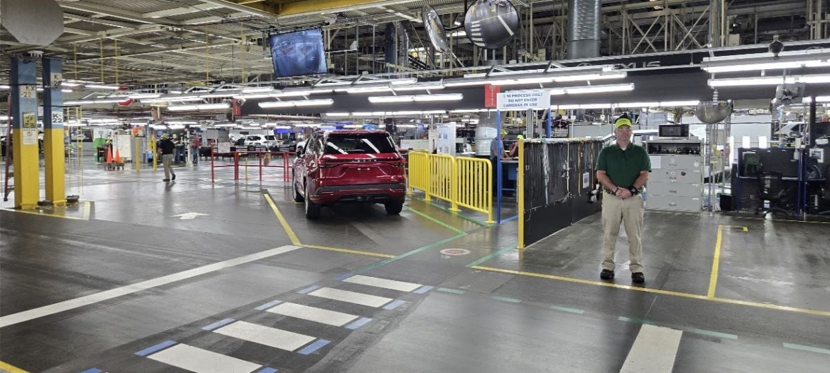 A Lexus optical inspection area image by John Goreham