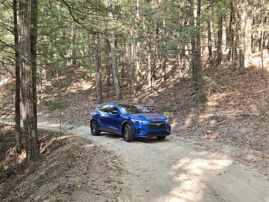 2025 Ford Mustang Mach-E Rally off-pavement