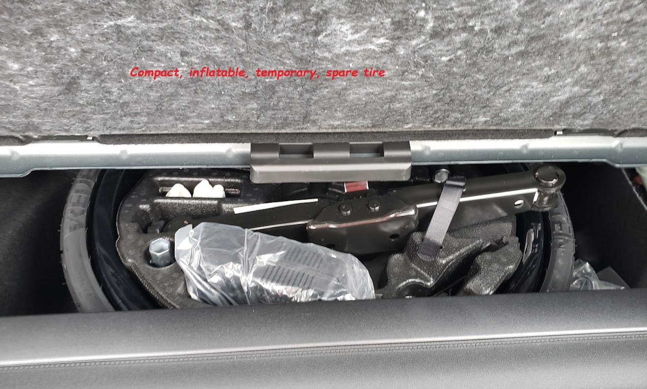 Image of 2024 Mercedes-AMG GLS63 spare tire by John Goreham